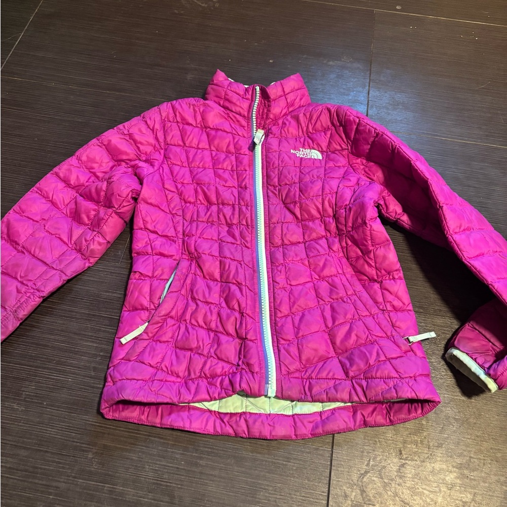 The North Face Mint and Purple Jacket
